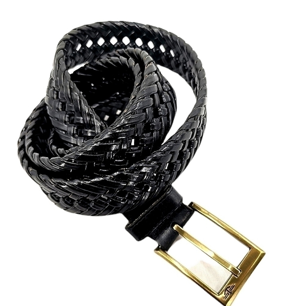 Dockers Men's 40 Black Braided Belt